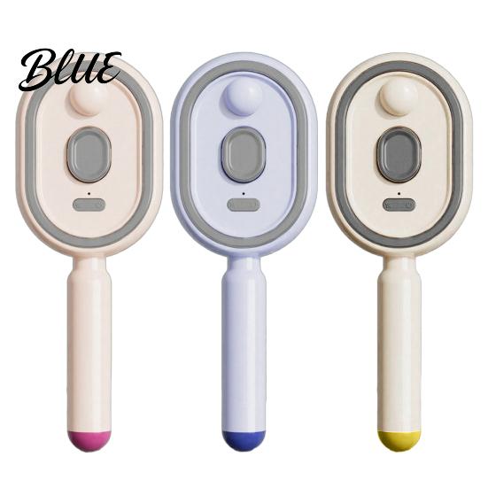 Detangling Hair Brush Electric Steam with Water Spray Reduce Frizz Anti-Static Misting Hairbrush Portable Travel Cordless Fluffy Short