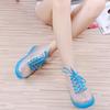 Water shoes low-top transparent rain shoes women's rain boots students short tube low tube rainproof anti-skid rubber shoes