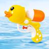 Summer Beach Water Gun Cute Yellow Duck Cartoon Water Blaster Outdoor Pool Water Fight Physics Science Education Gift for Adults