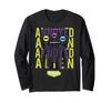FUGGLER Frustrated Alien Black Laboratory Misfits Long Sleeve T-Shirt