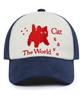 Kaesseibeudeowoldeu Pixel Art Ball Cap (Blue)