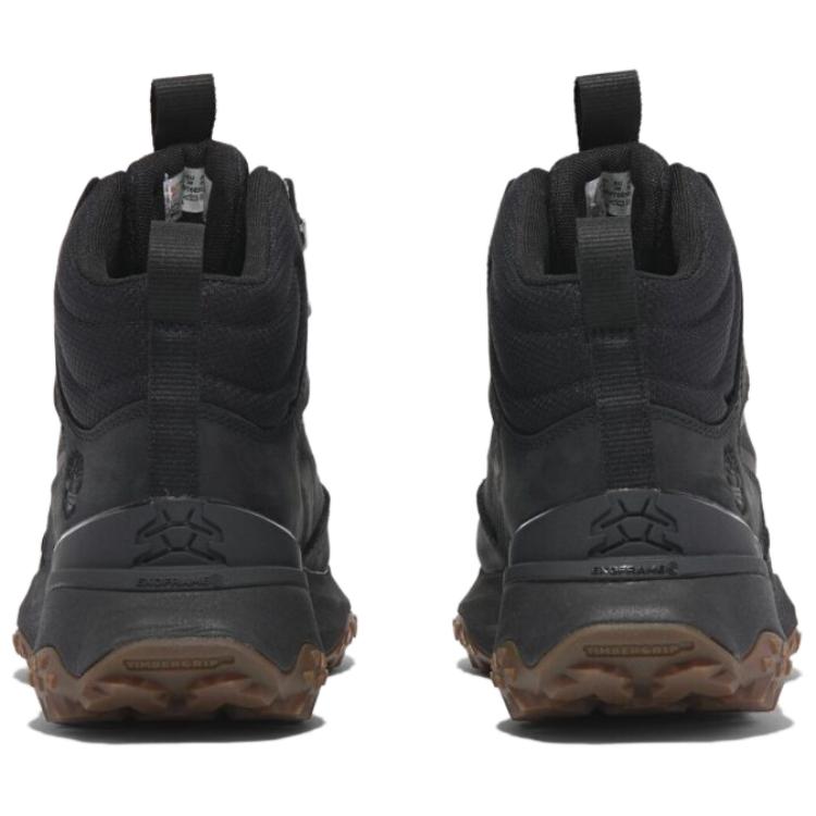 Timberland Waterproof Slip-Resistant Motion Access Comfortable Versatile Mid-Calf Outdoor Boots Women boots Black A29T6EK5