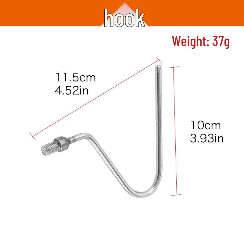 Stainless Steel Telescopic Pole with High Branch Saw and Fruit Hook for Tree Pruning