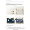 DC-DC Module Converter Module Adjustable 1-24V 3A High Accuracy DC DC-DC Converter Module Current LCD Electrical Accessories