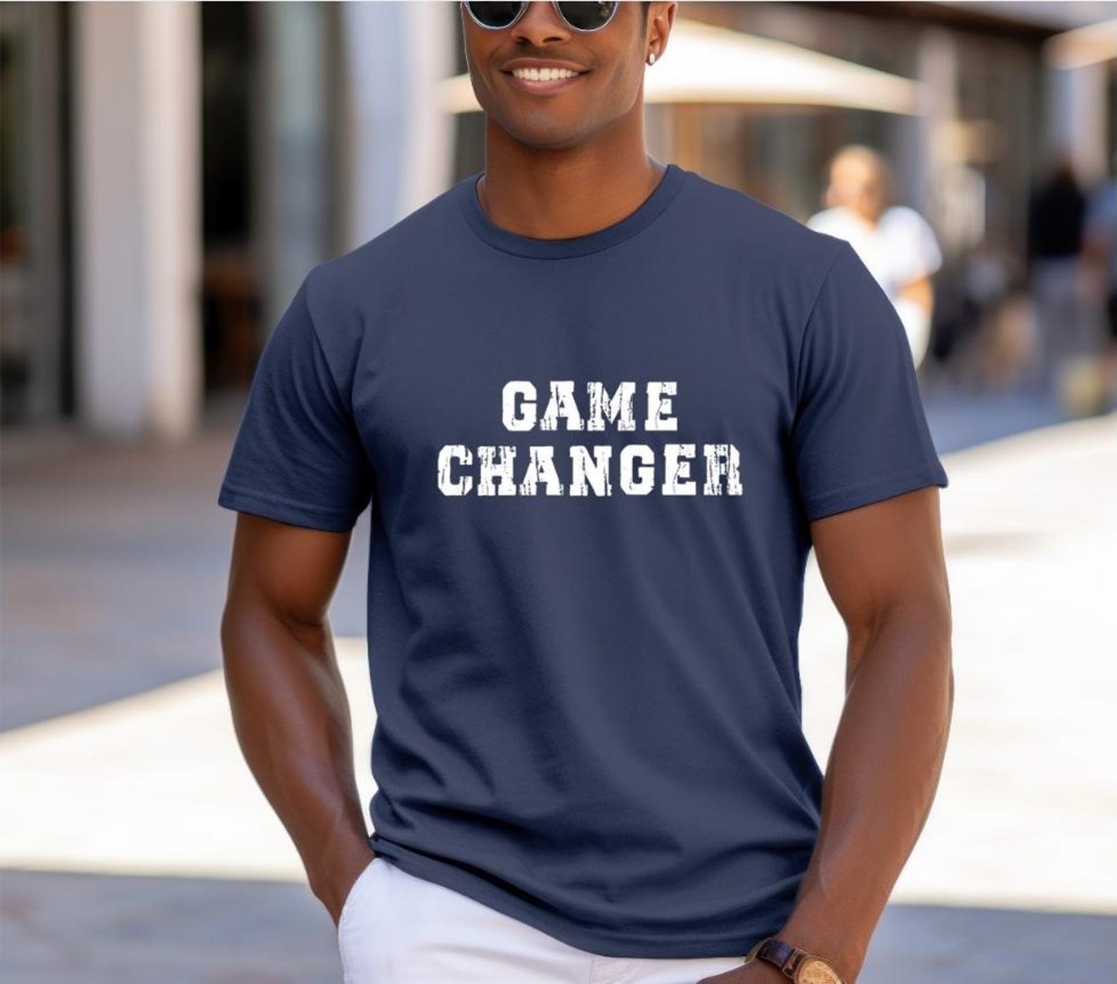 Game Changer Shirt, Motivational Success Mindset T-Shirt, Entrepreneur Inspiration Tee, Sports Motivation Graphic Shirt S