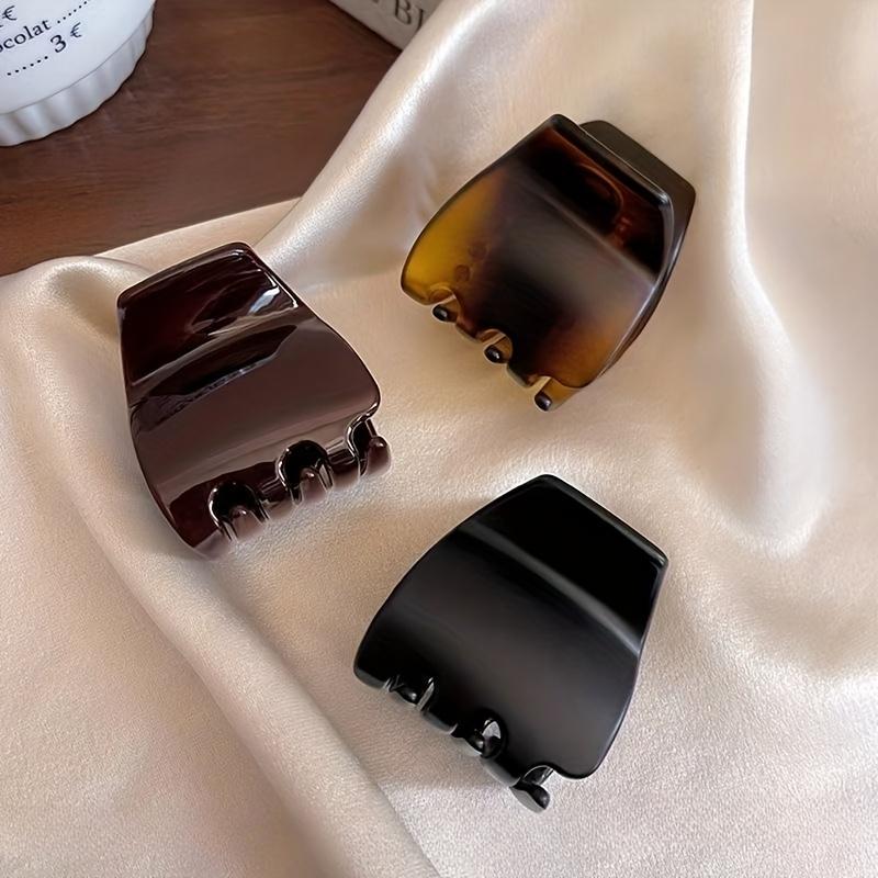 1pcs Matte High Ponytail Fixed Artifact Hair Grab Clip, Female Premium Sense Shark Clip Back Head Hairpin Hair Accessories
