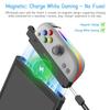 Magnetic RGB Joycons Game Controller for Switch 2 Joypad with Wrist Strap NS2 Gaming Joycon Lanyard Grip Switch Accessories