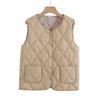 Mom's new autumn and winter, light and thin vest in autumn and winter, thickened warm large-size vest, medium and old outer vest, wide