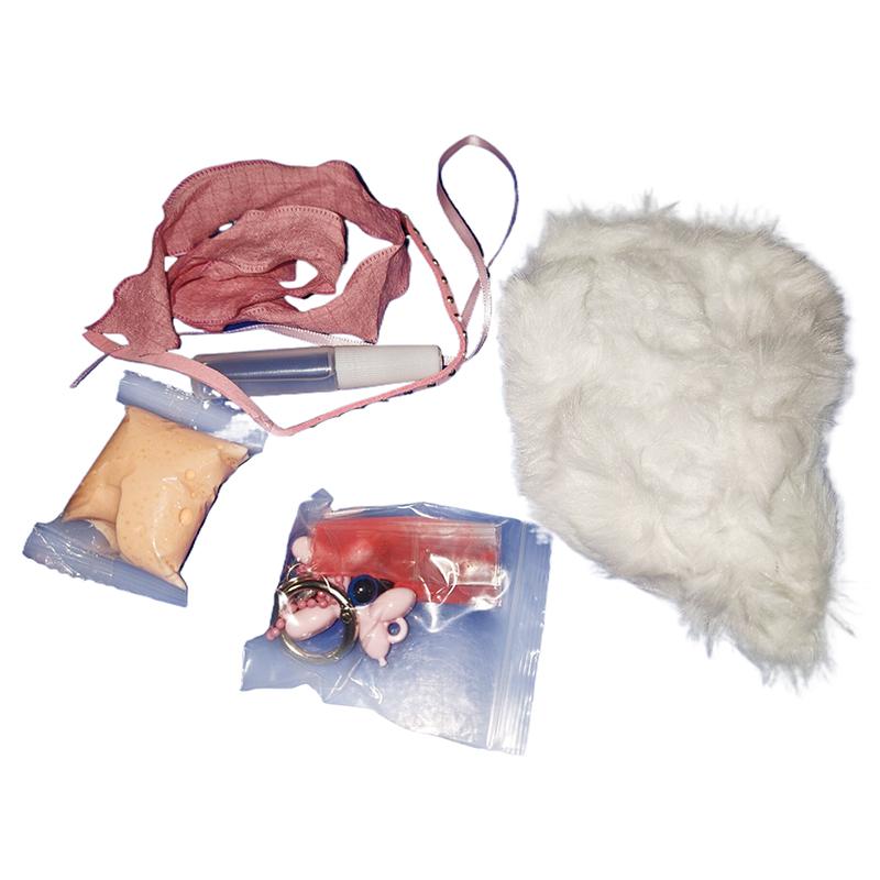 Kreatives DIY Handgefertigtes Anhänger Materialset Niedliche Hängedekoration Valentinstagsgeschenk für Freundin Modeaccessoires