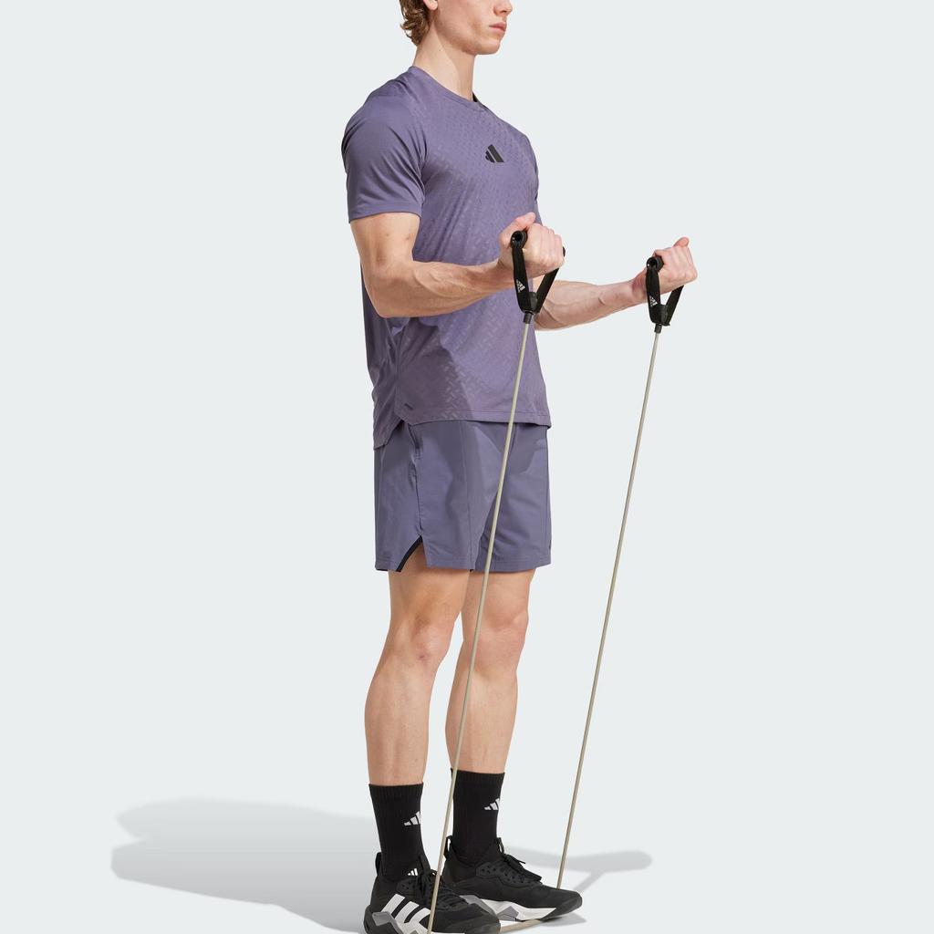 Adidas Power Climalite Quick-Dry Cool Sports Fitness Short Sleeve T-Shirt Men Tops JV9714