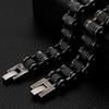 Retro Heavy Stainless Steel Motorcycle Chain Men Bracelet Male Bangles Hip-Hop Jewelry