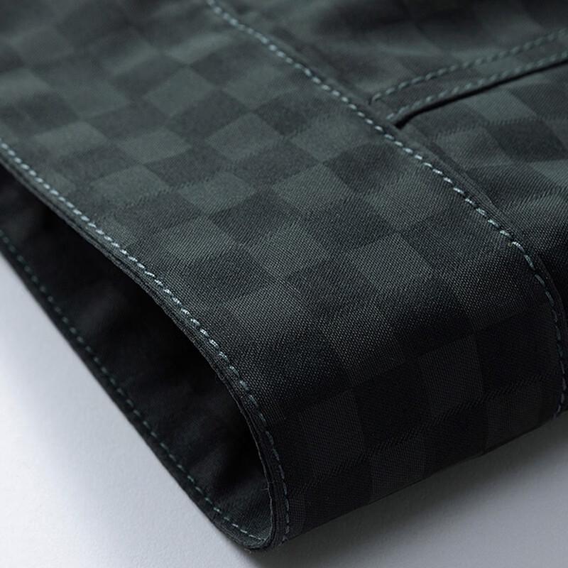 Romon Men's Breathable Lapel Collar Jacket