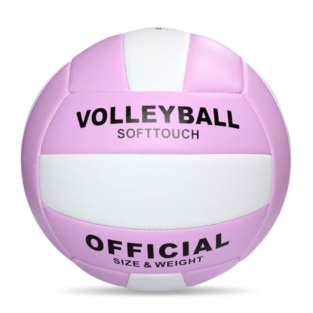 Beach Volleyball Official Size 5 Soft Volleyball Sand Sports PU Ball Volleyball Professional Training Match Game Ball