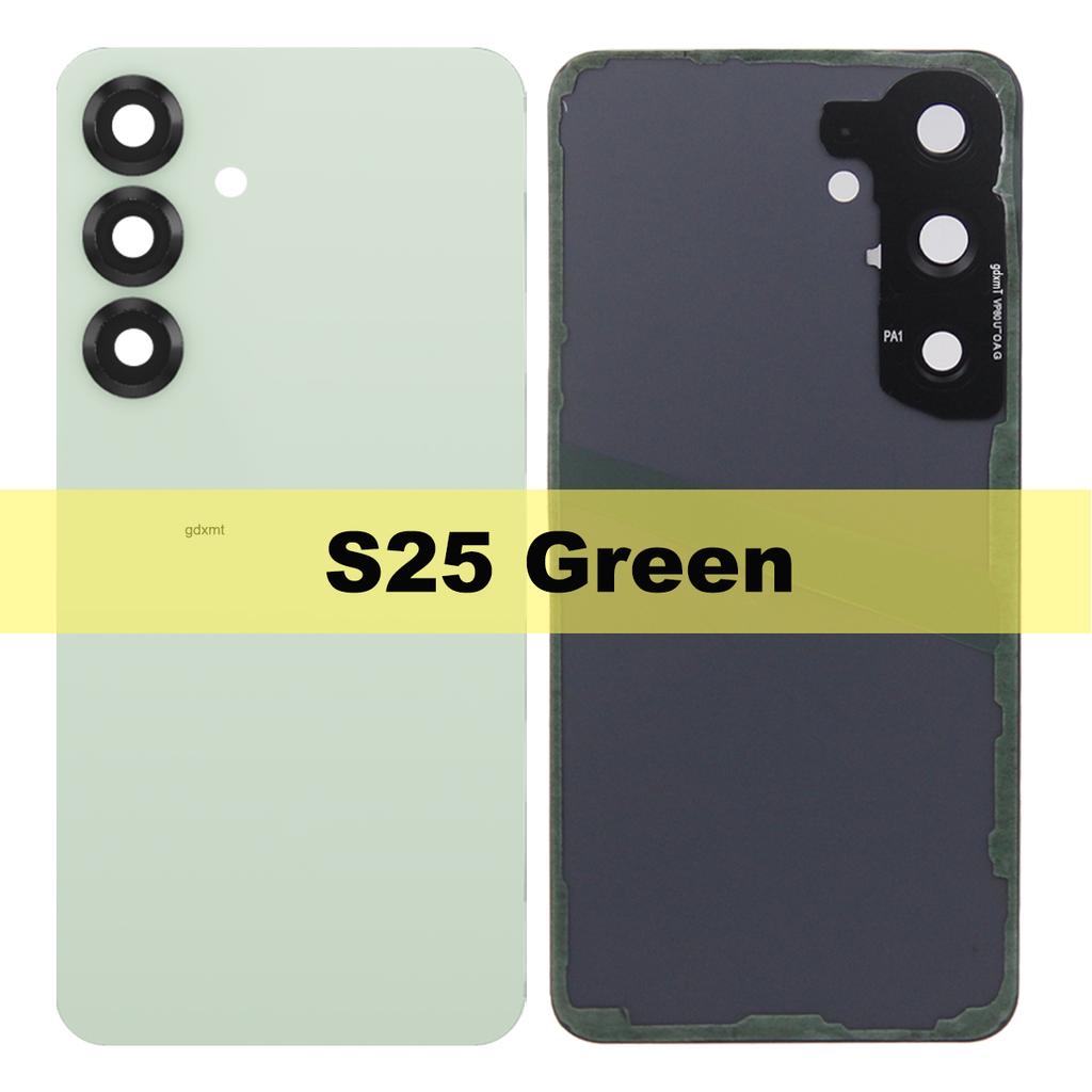For Samsung Galaxy S25 S25 plus S931B S931B/DS S936 S936U Back Cover Repair Parts Door With Lens Back Glass Battery Cover