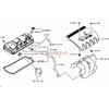 4J11 4J12 Rocker Cover Gasket Engine Valve Cover Gasket For Outlander CX6A CY6A GA4W GA9W GF7W GF8W 1035A698