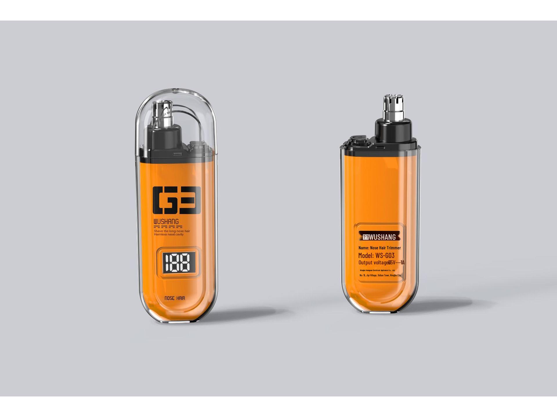 

Перезаряжаемый Унисекс Триммер для Волос в Носу - Моющийся, Бытовой Резак с Очищаемой Головкой