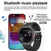 2025 New Smartwatch Watch 7 Man Woman Sports Outdoor Compass Bluetooth Call 32GB NFC Heart Rate Weather For Samsung Smartwatch