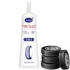Black Tyre Repair Instant Car Tire Repair Glue Liquid Strong Rubber Glues Wear-resistant Rubber Non-corrosive Adhesive Glue
