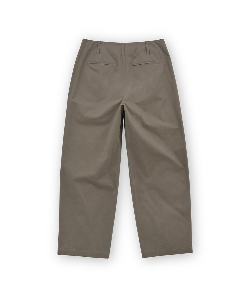 Beulaunyadeu Structured Wide Pants, Brown