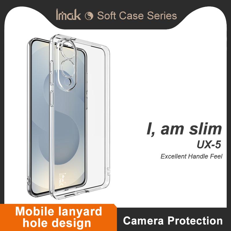 For Samsung Galaxy S25 Edge 5G Phone Case IMAK Soft Slim Case UX-5 Series
