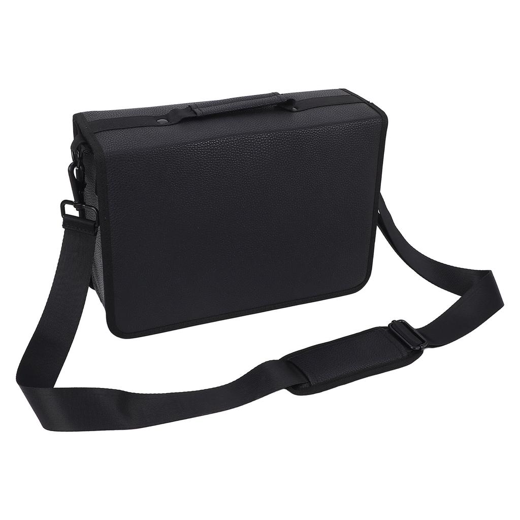 Marker Organizer Case 80 Slots Large Capacity Storage Bag Canvas Zippered Pouch with Carrying