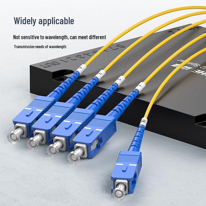 SAMZHE Telekommunikations-Qualität 1x2 SC/UPC Glasfaser-Splitter