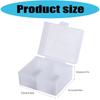 Clear Round Plastic Coin Holder For Easy Viewing And Display Of Collectible Items With Protective Cover