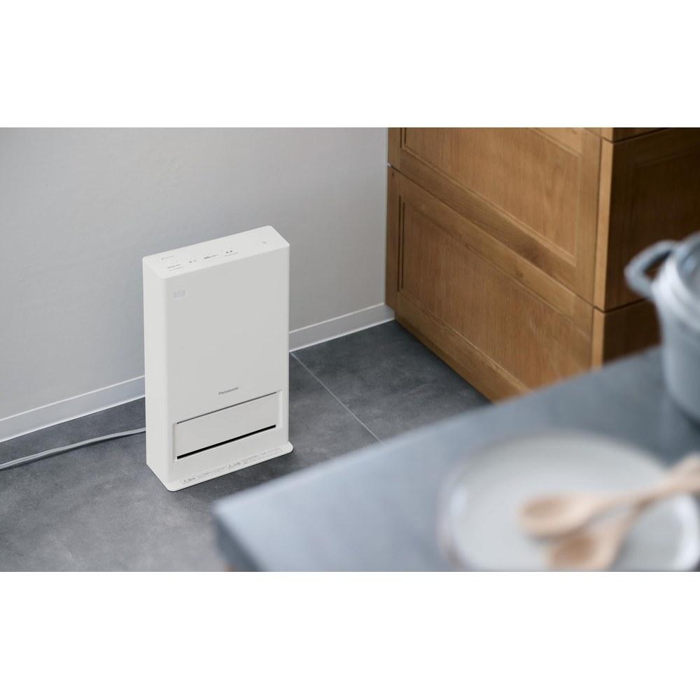 Panasonic Ceramic Fan Heater DS-FZX1200-W Nanoe X 2 Heat Settings Room Temperature Sensor Person Sensor Slim Body White
