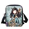 Gorjuss santoro peripheral animation backpack men and women pencil bag meal bag satchel
