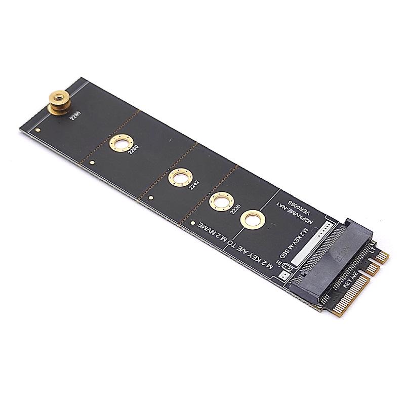 M.2 Key A/E WiFi to Key M NVMe Adapter Card