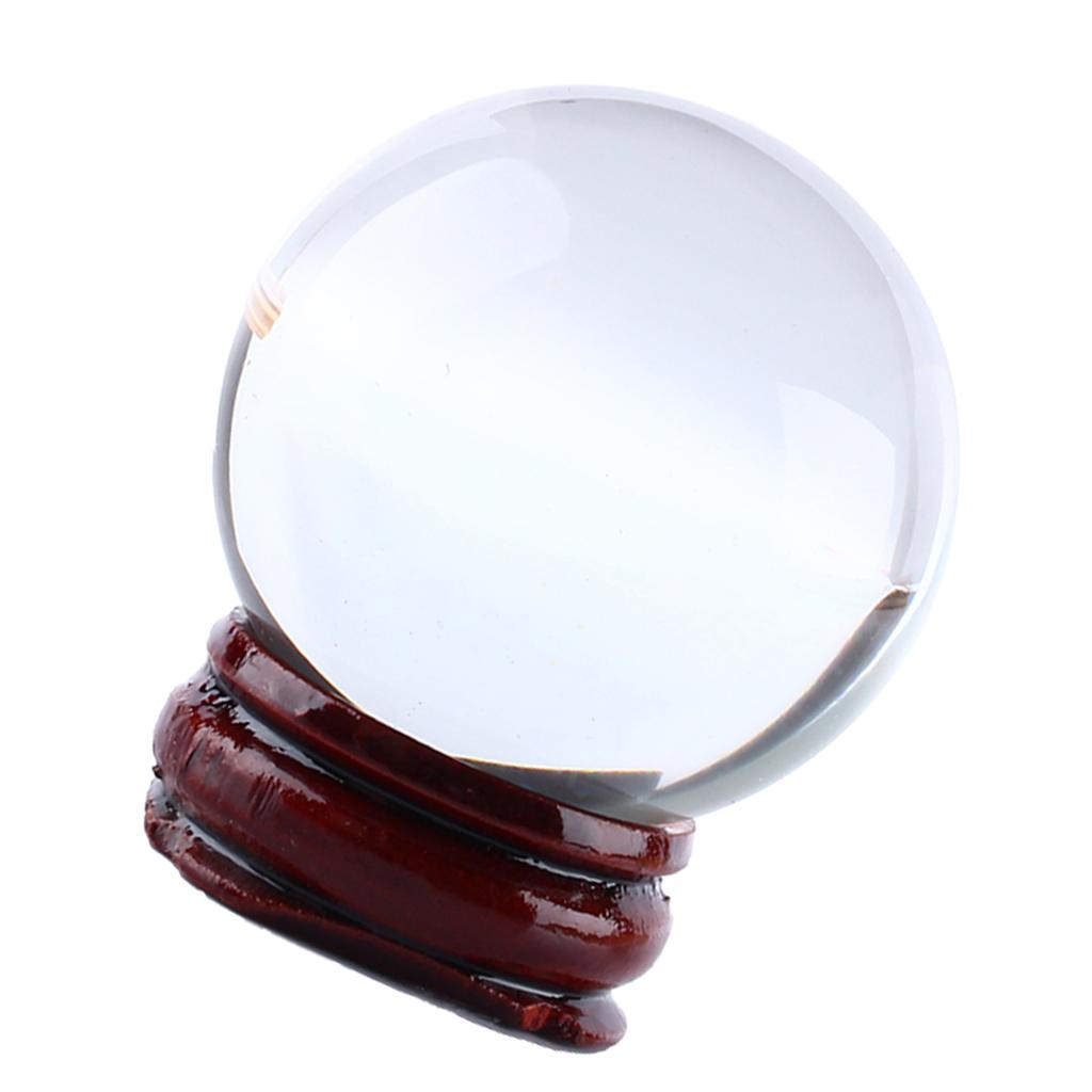 Asian Rare Natural Quartz Clear Magic Crystal Healing Ball Sphere 40mm