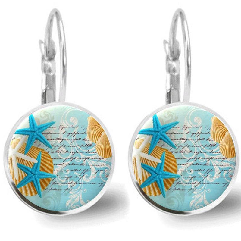 Fashion Earring Y2K Vintage Marigold Time Gem Flower Ear Buckle