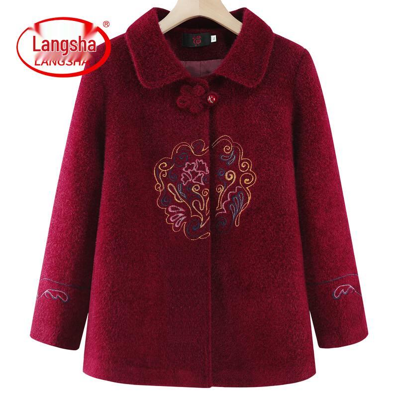 LangSha Women s Faux Mink Velvet Winter Coat 5XL