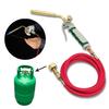 Plumber Torch with 1.6m Rubber Hose Trigger Start Propane Torch Plumber Butane Gas