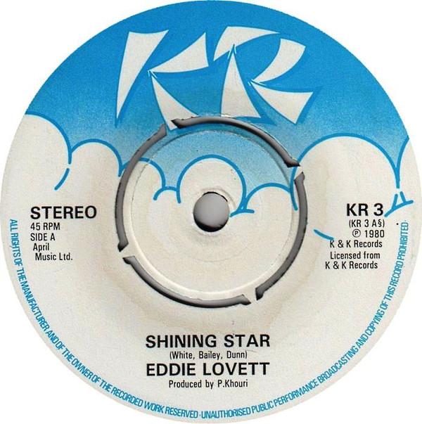 7inch Record EDDIE LOVETTE - Shining Star KR3 KR 1981 UK Reggae, Ska & Dub Used