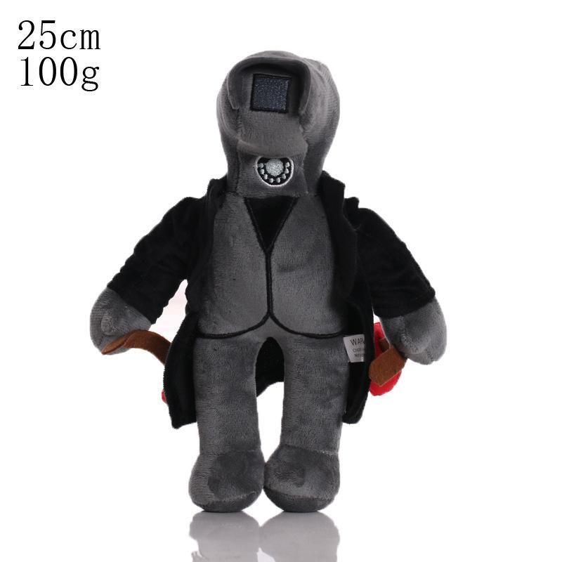 28Cm Skibidi Toilet Plush Toys Cartoon Game Characters Dolls Stuffed Soft Toy Cartoon Doll Christmas Birthday Gift For Kid