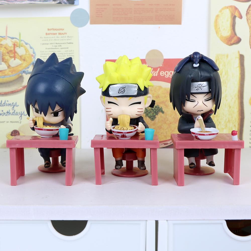 In Stock Premium Naruto Shippuden Ramen Theme Random Blind Box Figures Model Toys Ornaments Festival Gifts