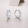Moissanite Lab Diamond Tennis Earrings BME021
