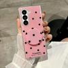 Applicable to Samsung zfold7 bow anti-drop mobile phone case zfold6 glitter polka dot zfold5 bracket protective case