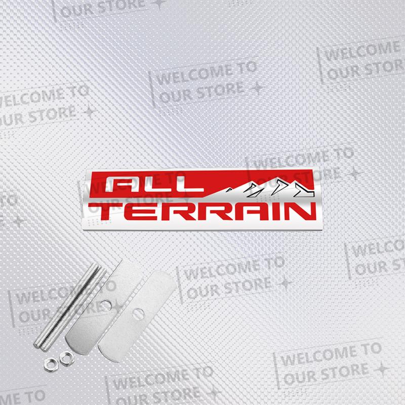 Car Sticker ALL TERRAIN Grille 3D Metal Logo Badge Decal Rear Trunk Emblem For Cruze Yukon Sierra Savana Terrain Suburban