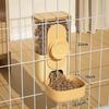 2026 New Hanging Pet Water Bottle Automatic Cat Dog Feeder Cup Clip On Cage Water Dispenser for Small Animals MIT