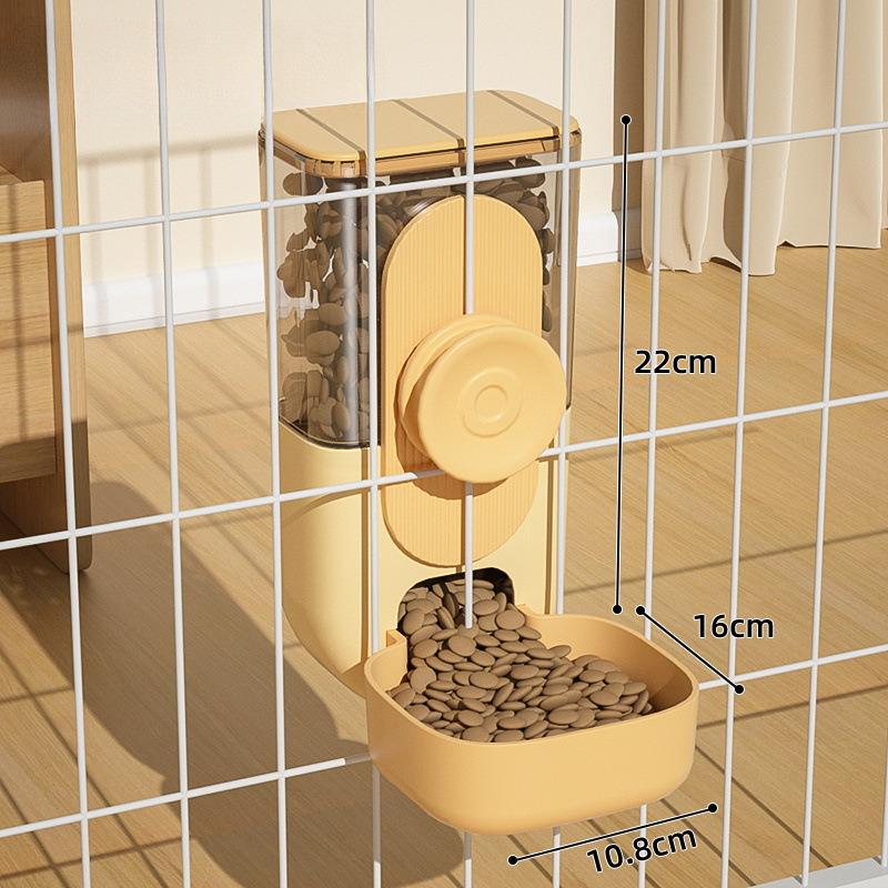 2026 New Hanging Pet Water Bottle Automatic Cat Dog Feeder Cup Clip On Cage Water Dispenser for Small Animals MIT