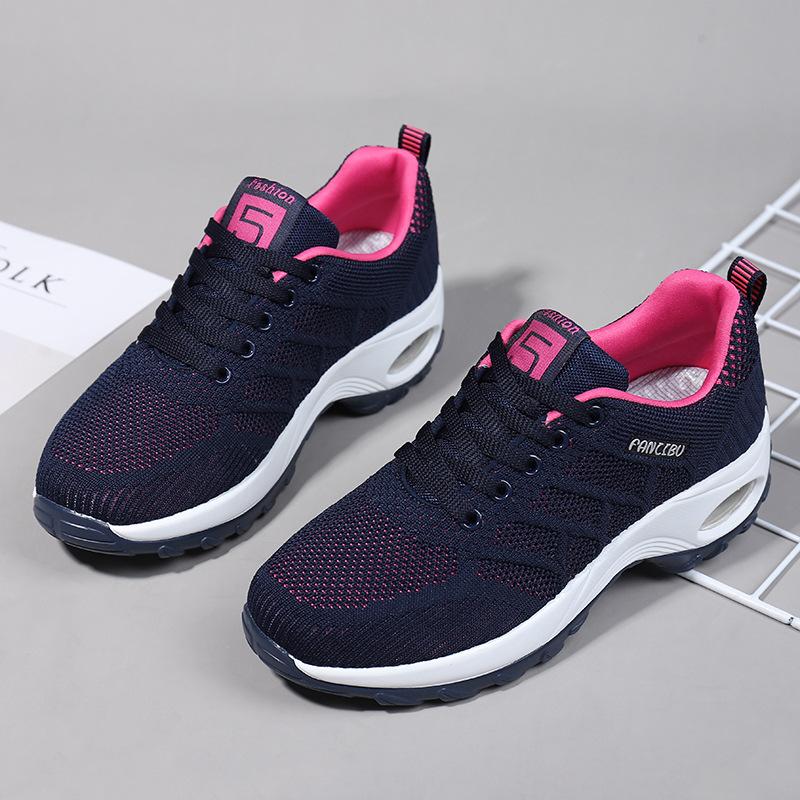 Shoes women's spring new women's shoes breathable soft-soled running shoes casual air cushion sports shoes women