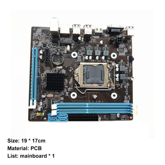 Buy H55-1156 Desktop Motherboard Set With Intel Xeon PCIE 16X DDR3