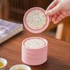 Retro domácí růžová absorpční podložka rychleschnoucí držák na šálek keramické doplňky pro kung fu čajový obřad tepelná izolace