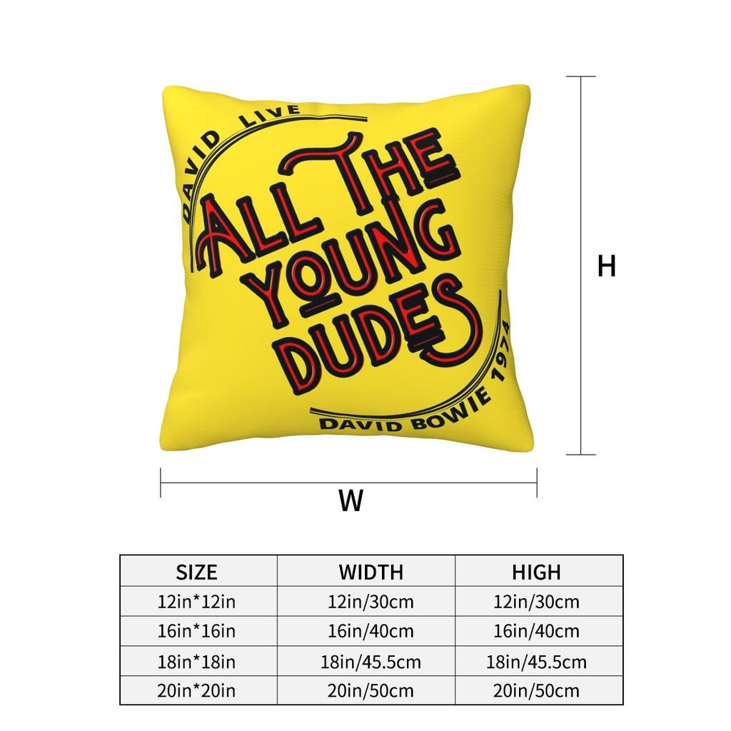Atyd Live 1974 Square Pillowcase Cushion Cover Pillow Case Throw Pillow Cover for Home Bedroom Car