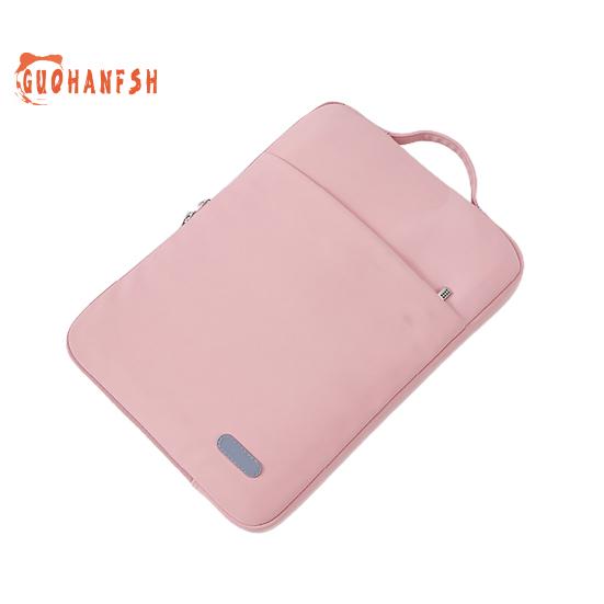 

Двухслойный дизайн, портативная водонепроницаемая сумка для ноутбука, 12-15 дюймов, деловая минималистичная сумка для хранения ноутбука, компьютерные аксессуары 14Inch розовый