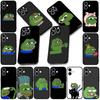 Funny Sad Frog Pepe Casing Phone Cover for Samsung Galaxy A05 A06 A14 A50 A51 A52 A12 A13 A23 A70 A07 A25 A26 M53 A56 Soft Case