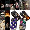 Little Ghost with Halloweens Pumpkin Skull Phone Case for Samsung Galaxy Note 20 9 10 S8 S10 Lite S9 Plus A54 A53 A21S S10E A17