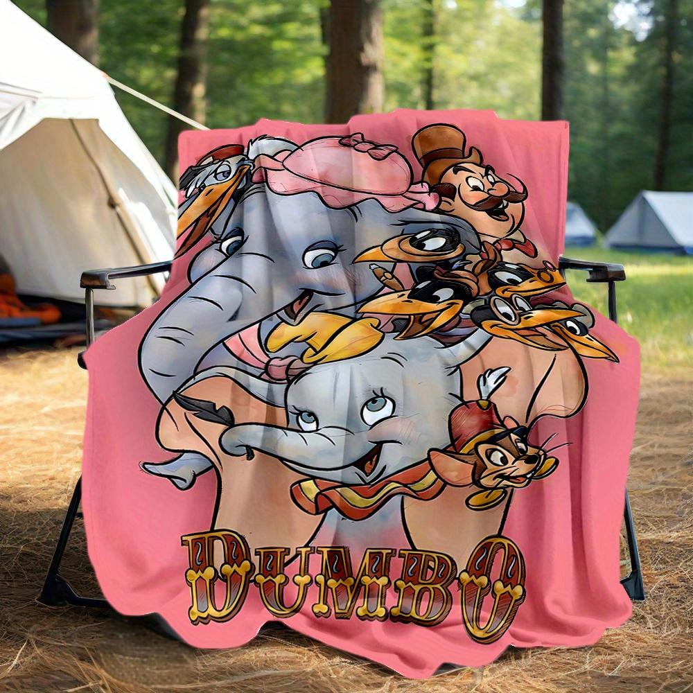 1pc, Dumbo Blanket Soft Throw for Home Decor, Gift Idea for Family and Friend, Seasonal Use, Living Room, Travel